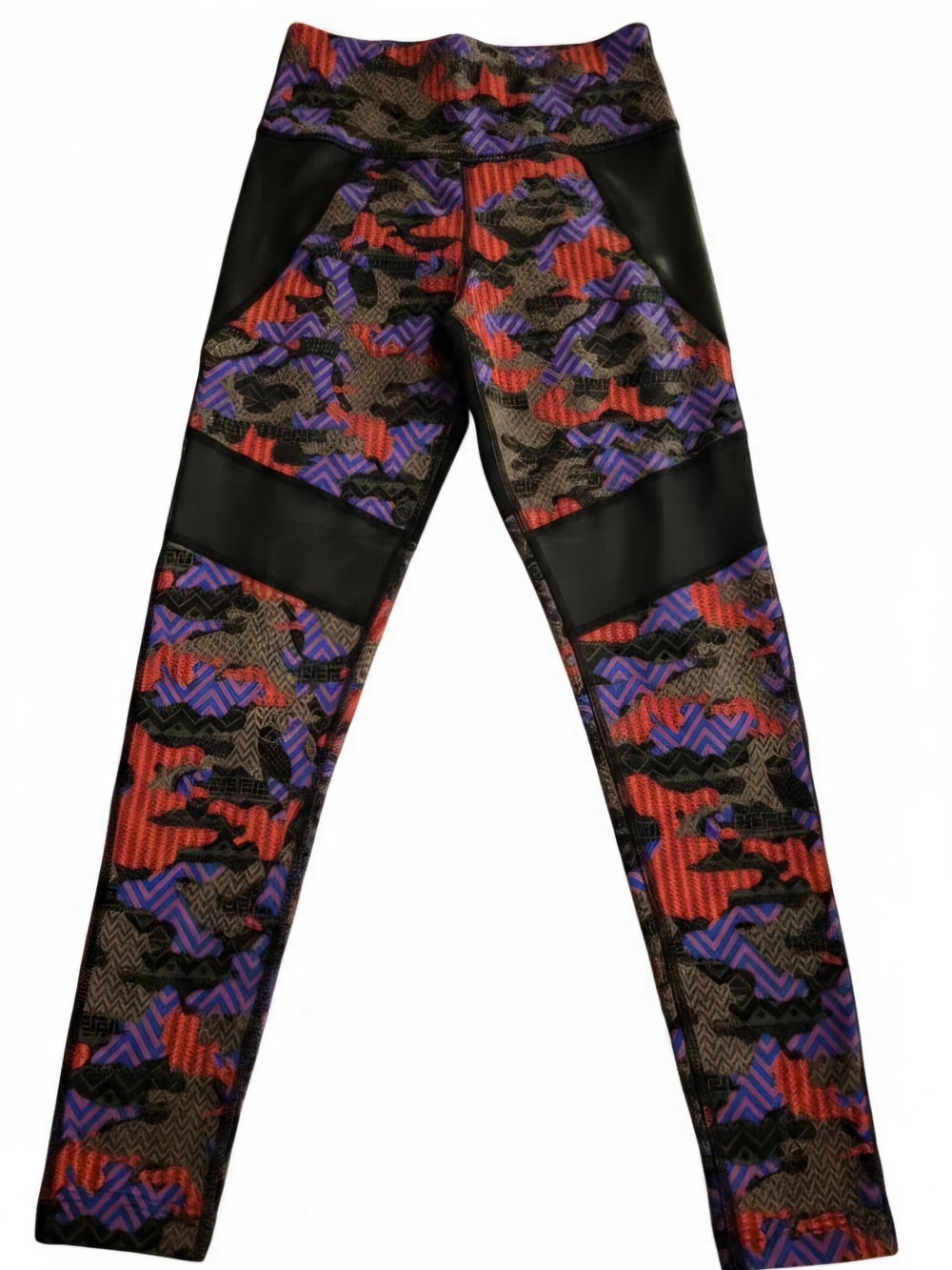 Zumba Wear Dance Tribe High Waisted Panel Ankle Leggings Size Small